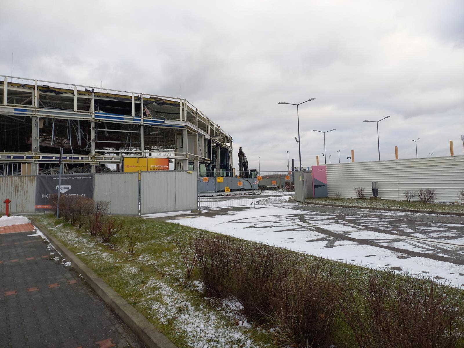 Europa Centralna, Gliwice, rozbiórka galerii handlowej