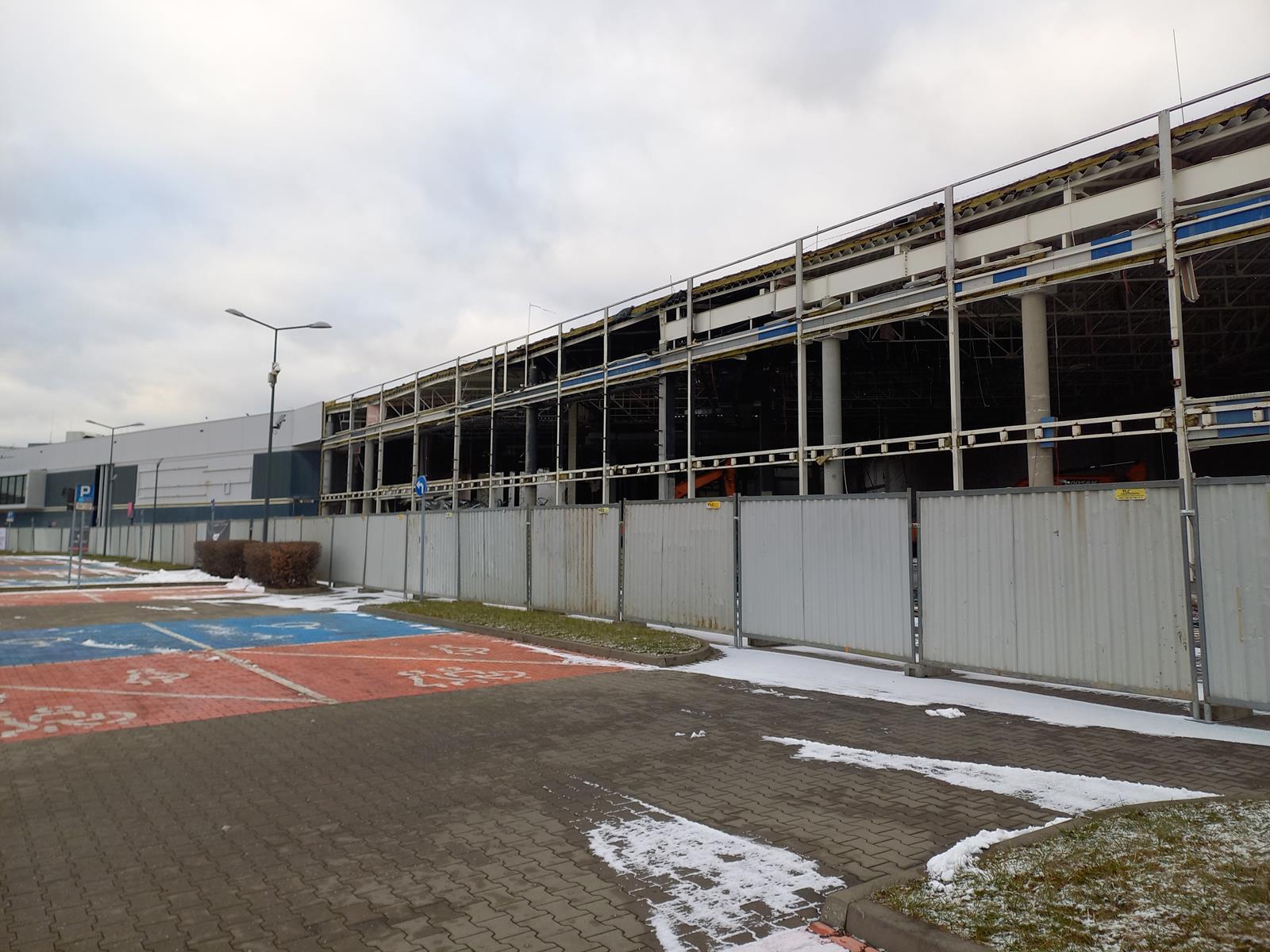 Europa Centralna, Gliwice, rozbiórka galerii handlowej