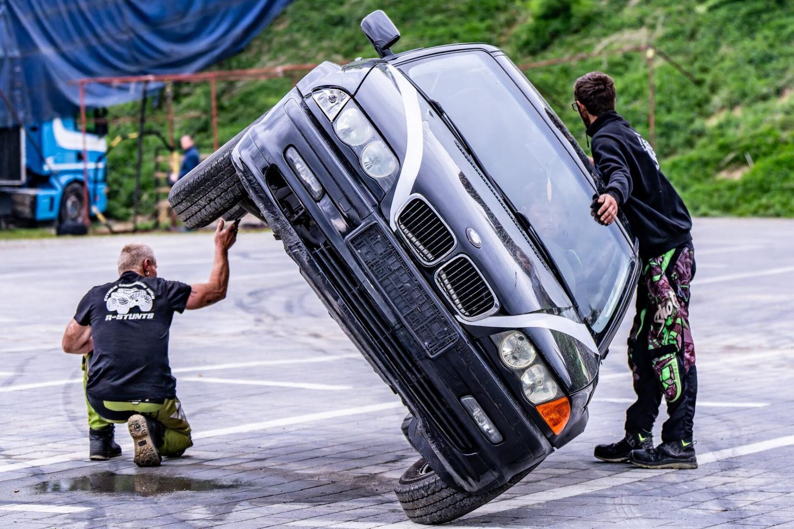 Extreme Cascaders Team. Pokaz.