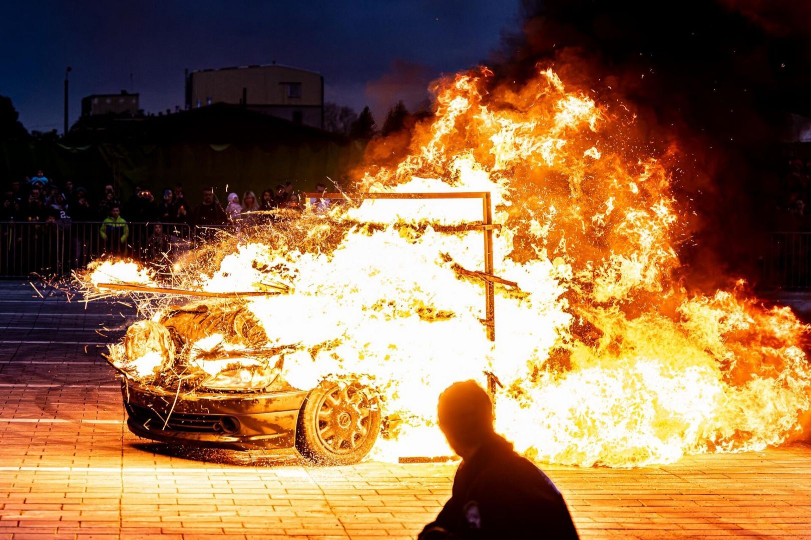 Extreme Cascaders Team. Pokaz.