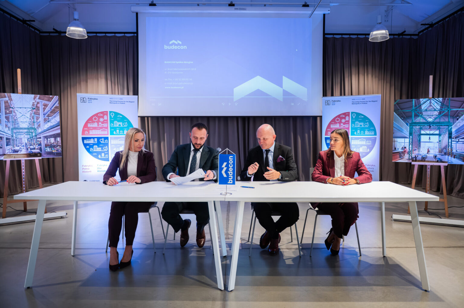 ﻿Fabryka Pełna Życia podpisała umowę z firmą ﻿BUDECON S.A.