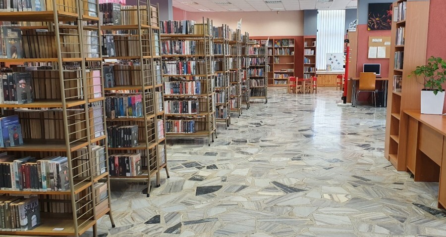 Filia nr 13 Biblioteki w Tychach przed remontem