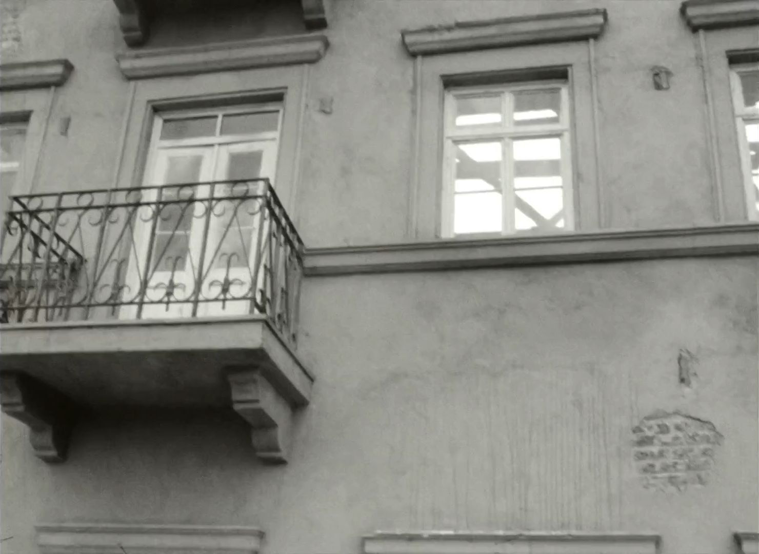 Kręcenie filmu „Mur” („The Wall”, 1982) na ulicach Sosnowca. Rok 1980