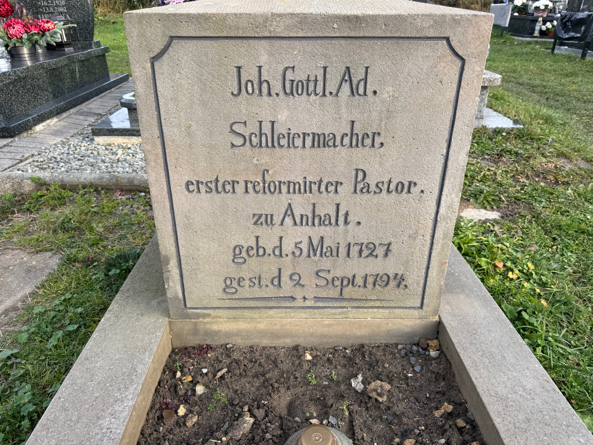 Grób Friedricha Daniela ErnstaSchleiermachera