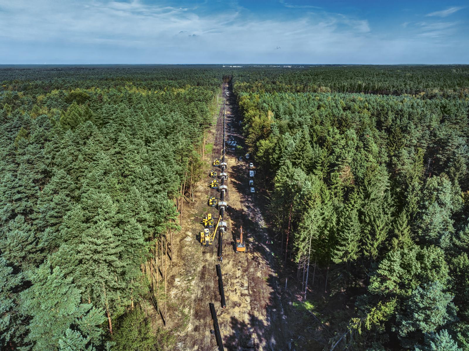Budowa gazociągu Racibórz-Rybnik