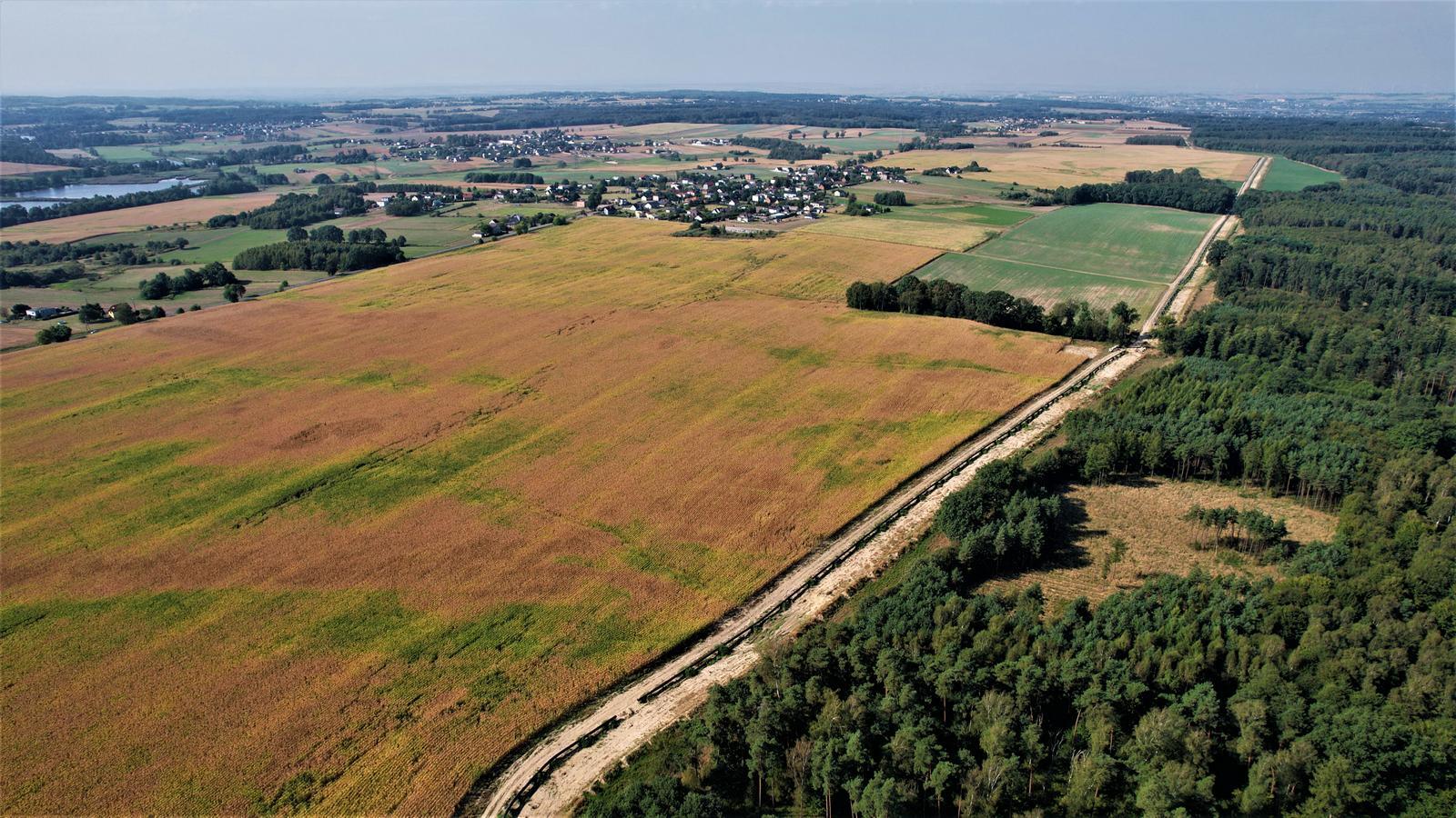 Budowa gazociągu Racibórz-Rybnik