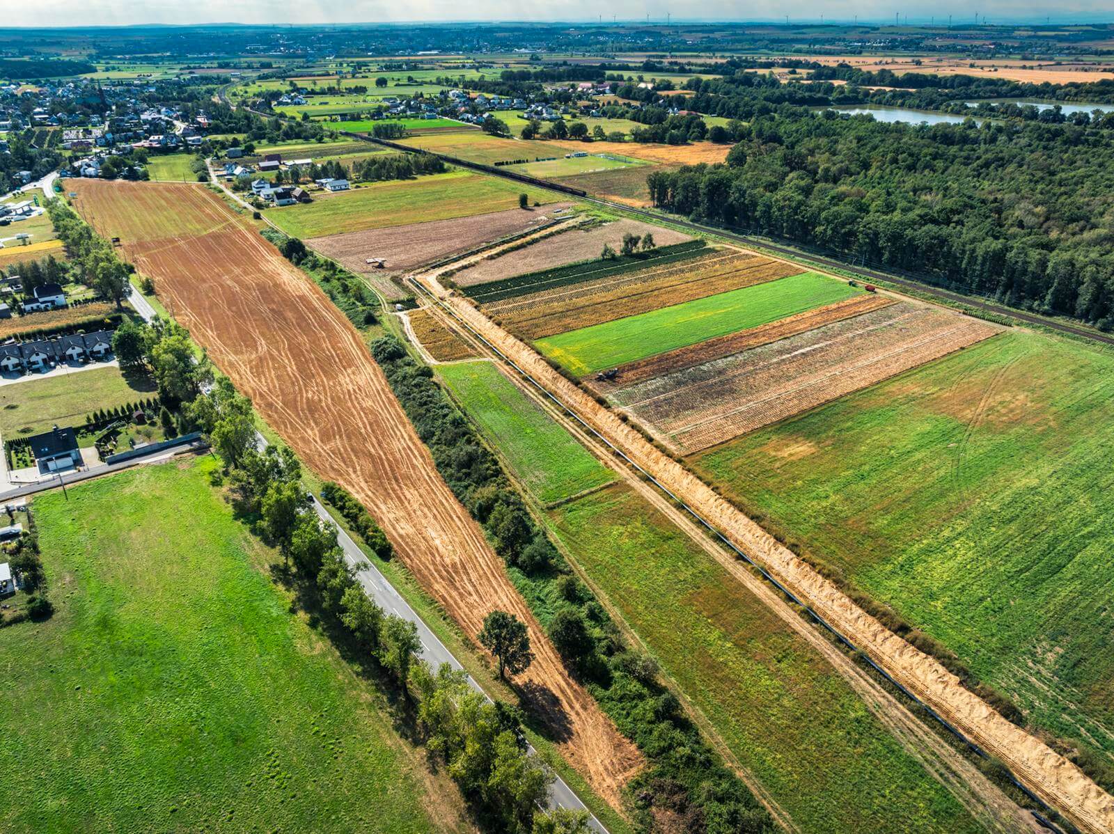 Budowa gazociągu Racibórz-Rybnik