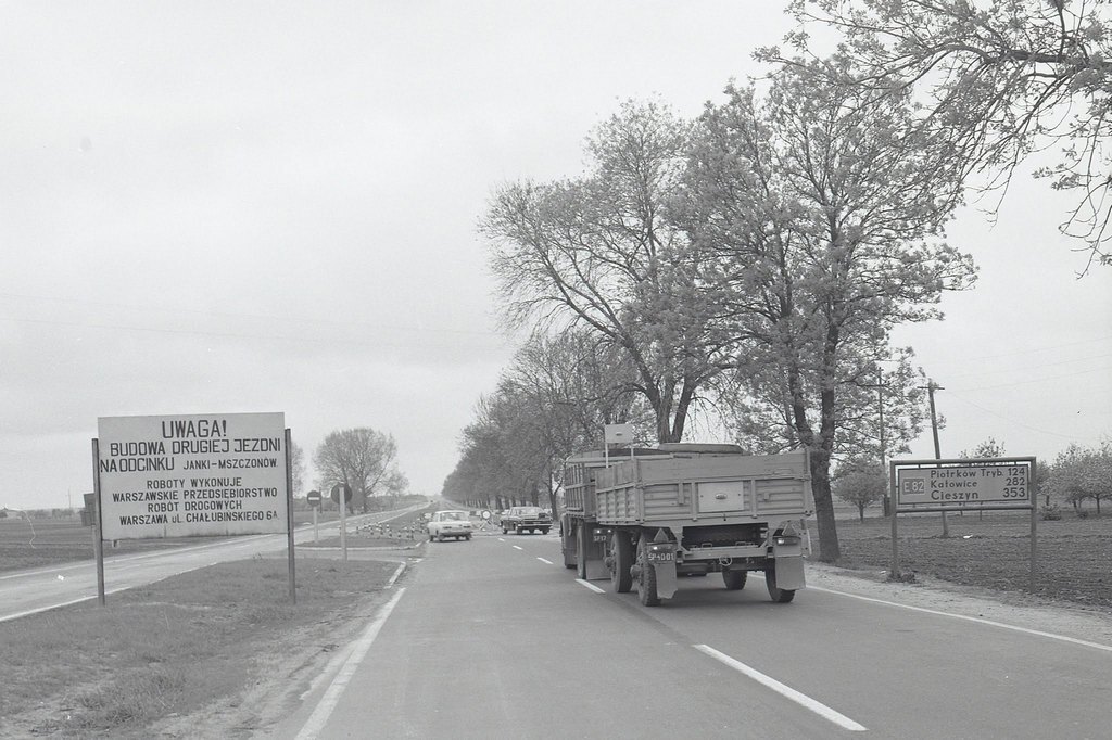 „Gierkówka”. Odcinek Warszawa – Tomaszów Mazowiecki