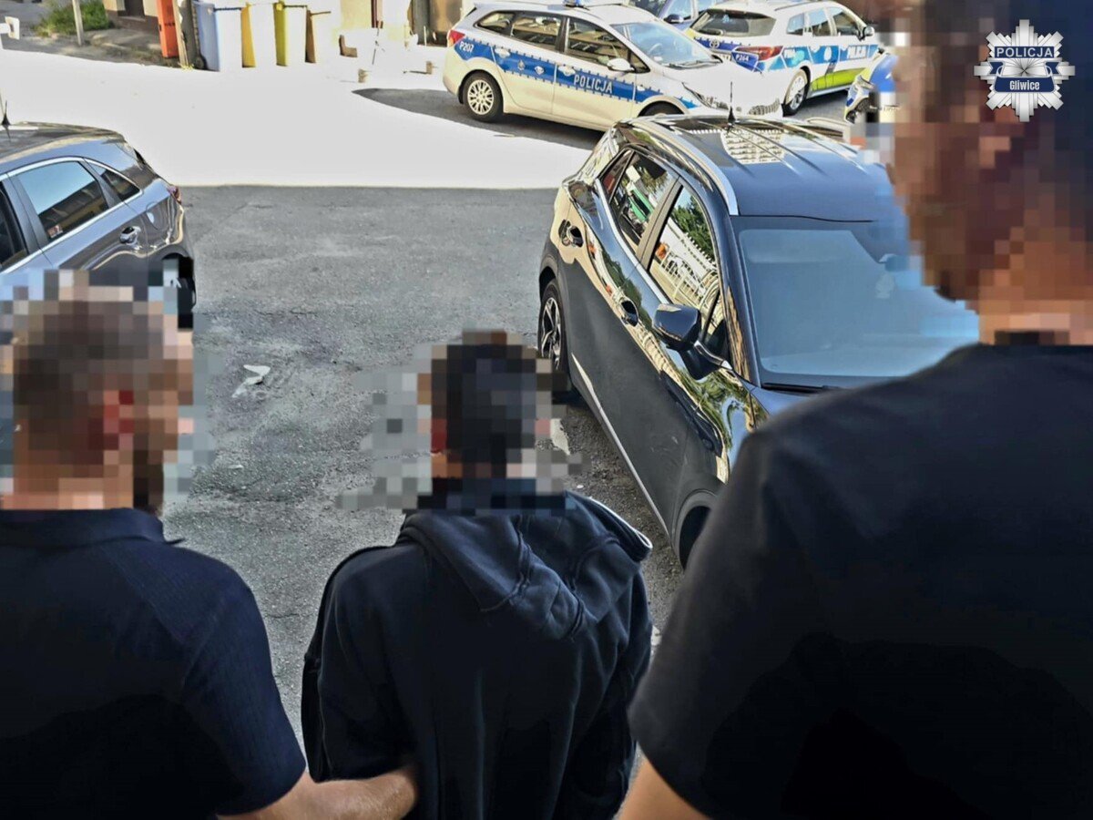 Gliwice-Czechowice. Nieletni złodzieje okradli odpoczywających, potem sami padli ofiarami rozboju. 15–16 sierpnia 2026
