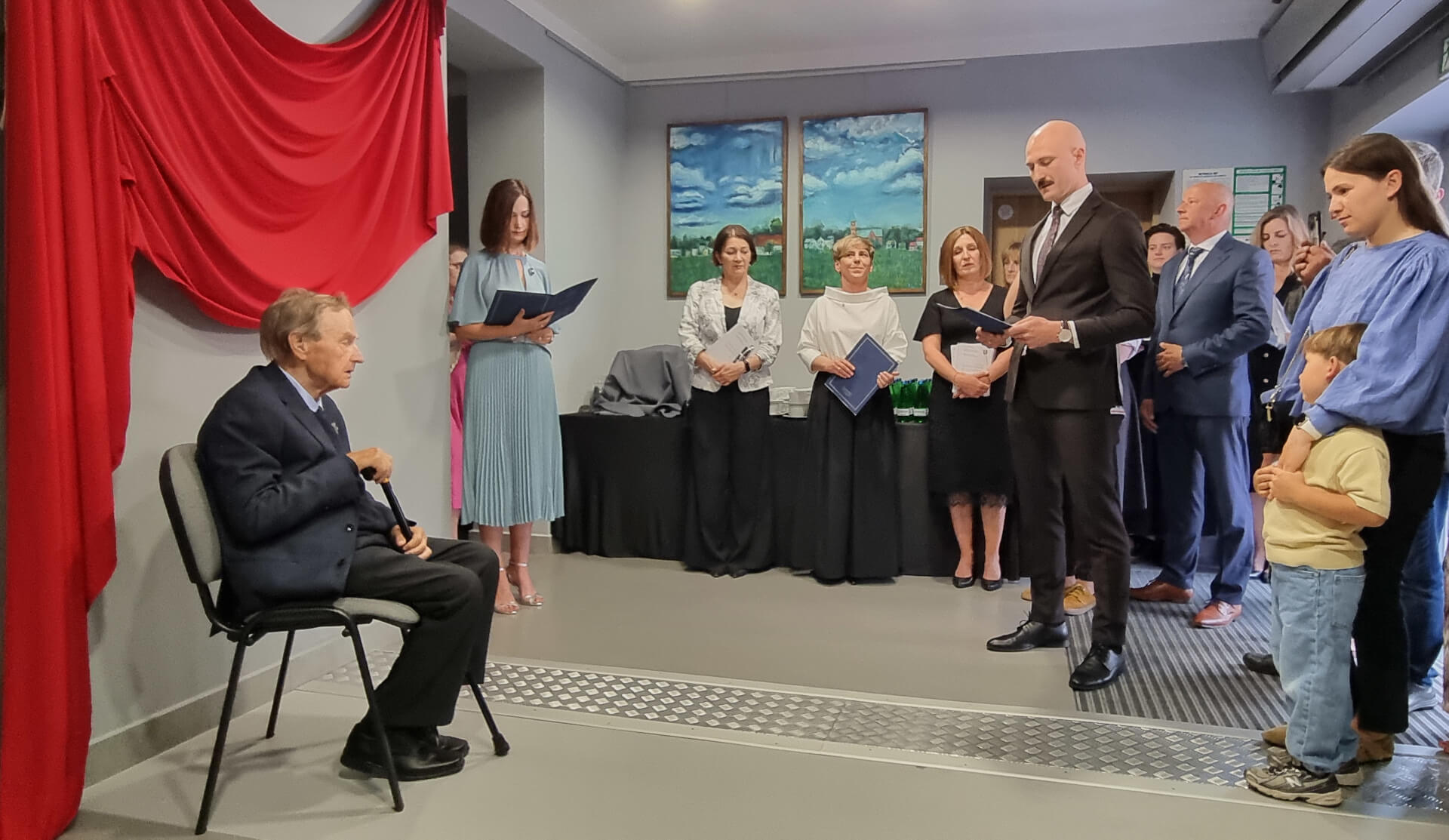Alojzy Lysko patronem Gminnej Biblioteki publicznej w Bojszowach