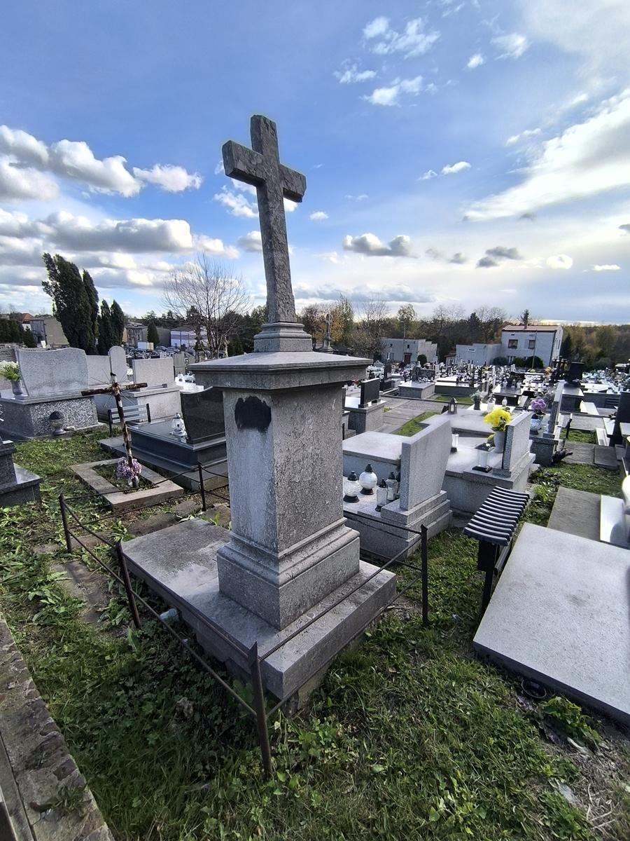 Grób ks. Siarkowskiego, cmentarz w Będzinie Grodźcu