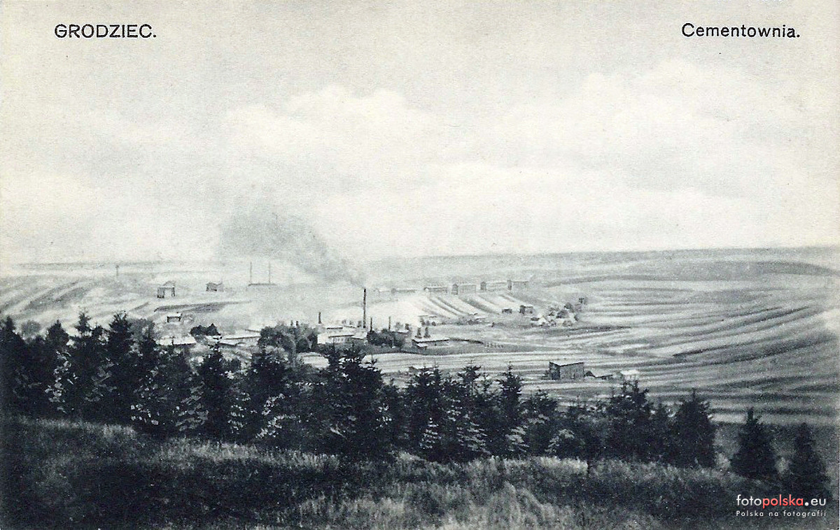 Cementownia Grodziec. Lata 1895 – 1905