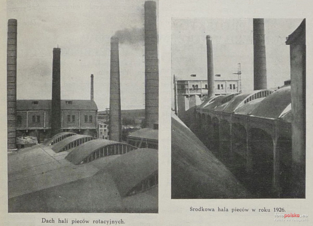 Cementownia Grodziec. Rok 1926.