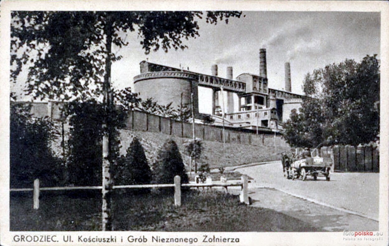 Cementownia Grodziec. Rok 1955.