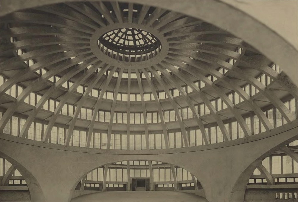 Hala Stulecia Jahrhunderthalle Breslau Innenansicht Heinrich Götz Digitale Bibliothek der Universität Breslau