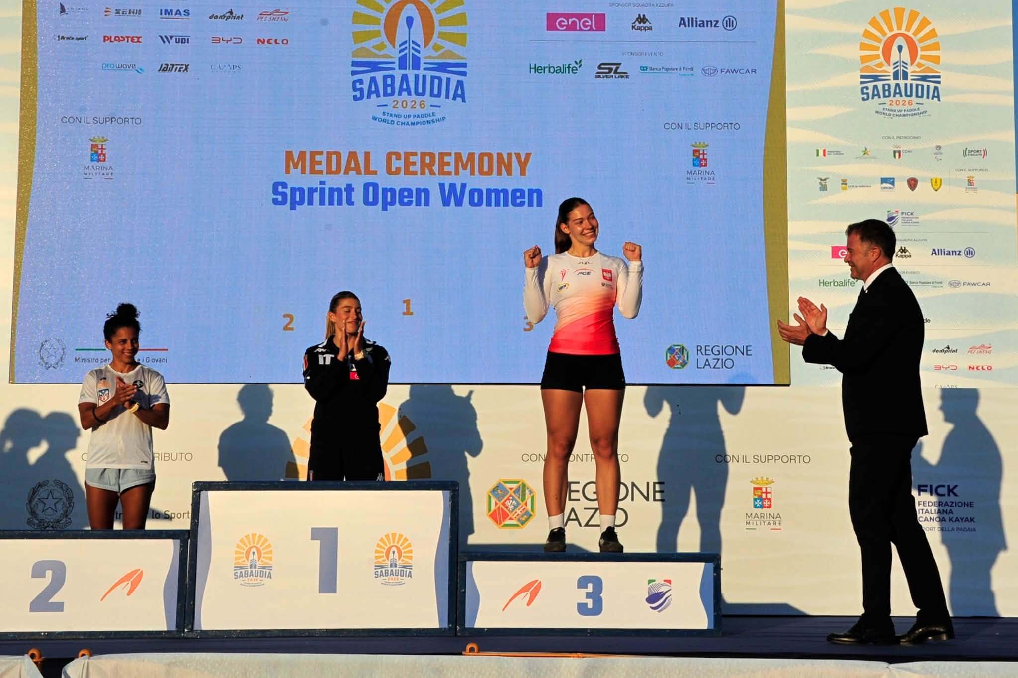 Hanna Kamińska z Raciborza zdobyła brązowy medal mistrzostw świata w Stand Up Paddling (SUP)
