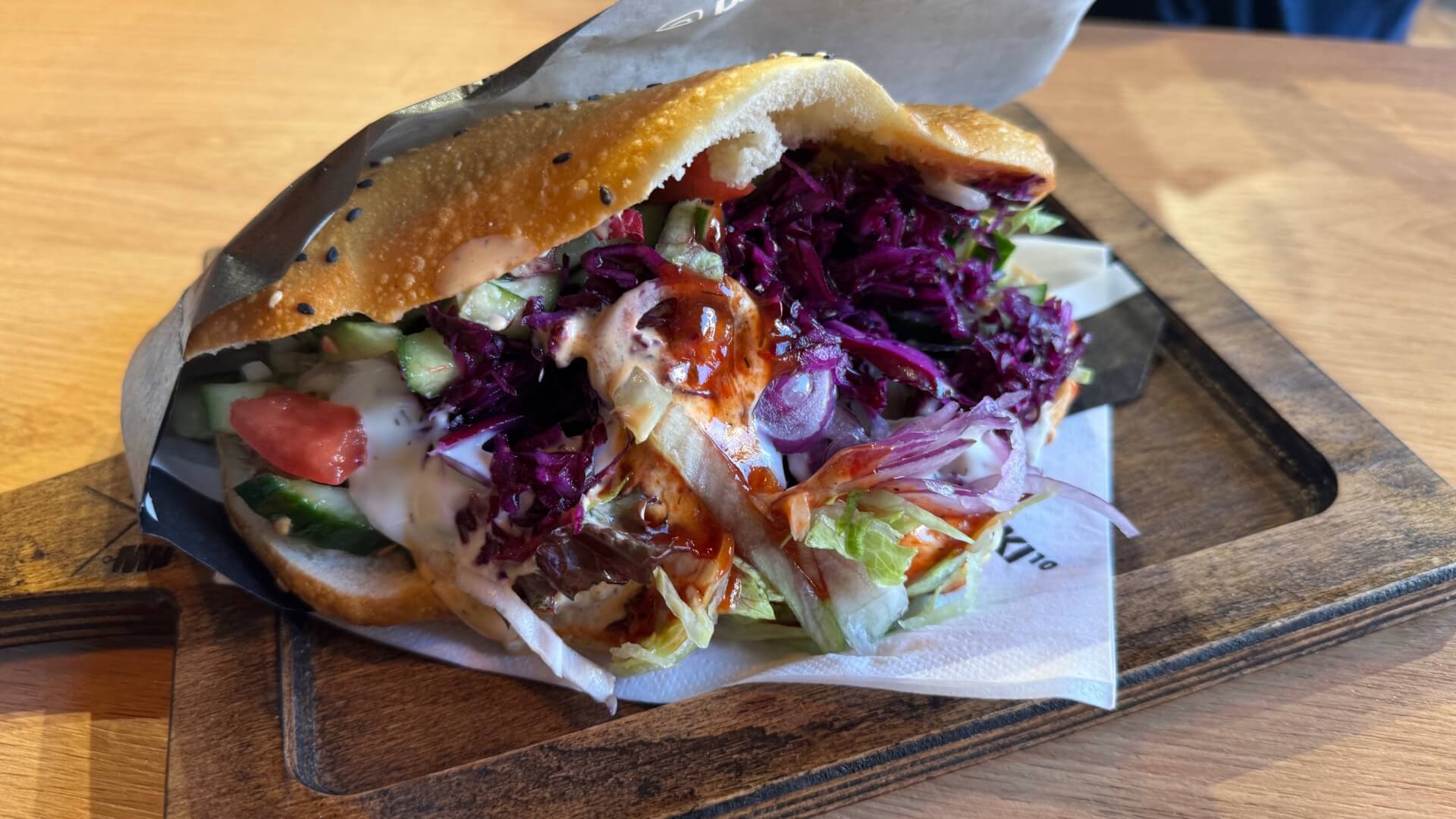 Poldi's Falafel Sandwich