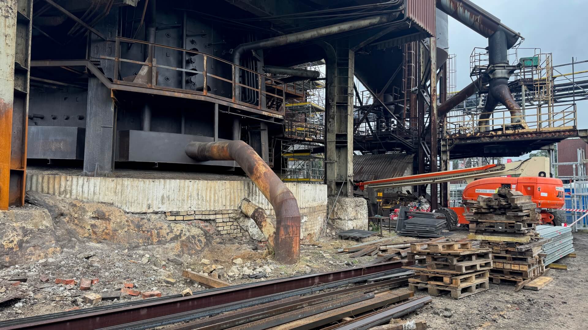 Plac Budowy przy Wielkim Piecu w Rudzie Śląskiej