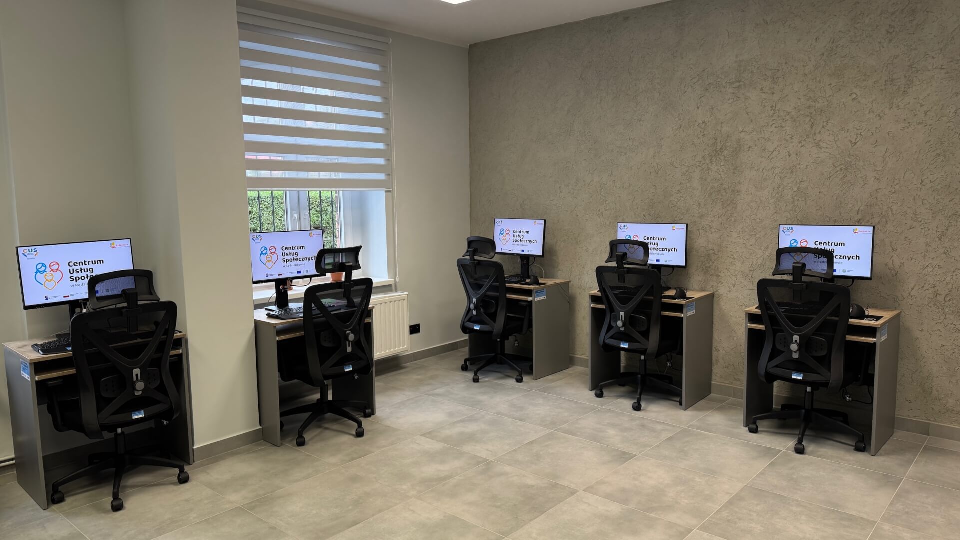 Wyremontowany parter CUS w Radzionkowie