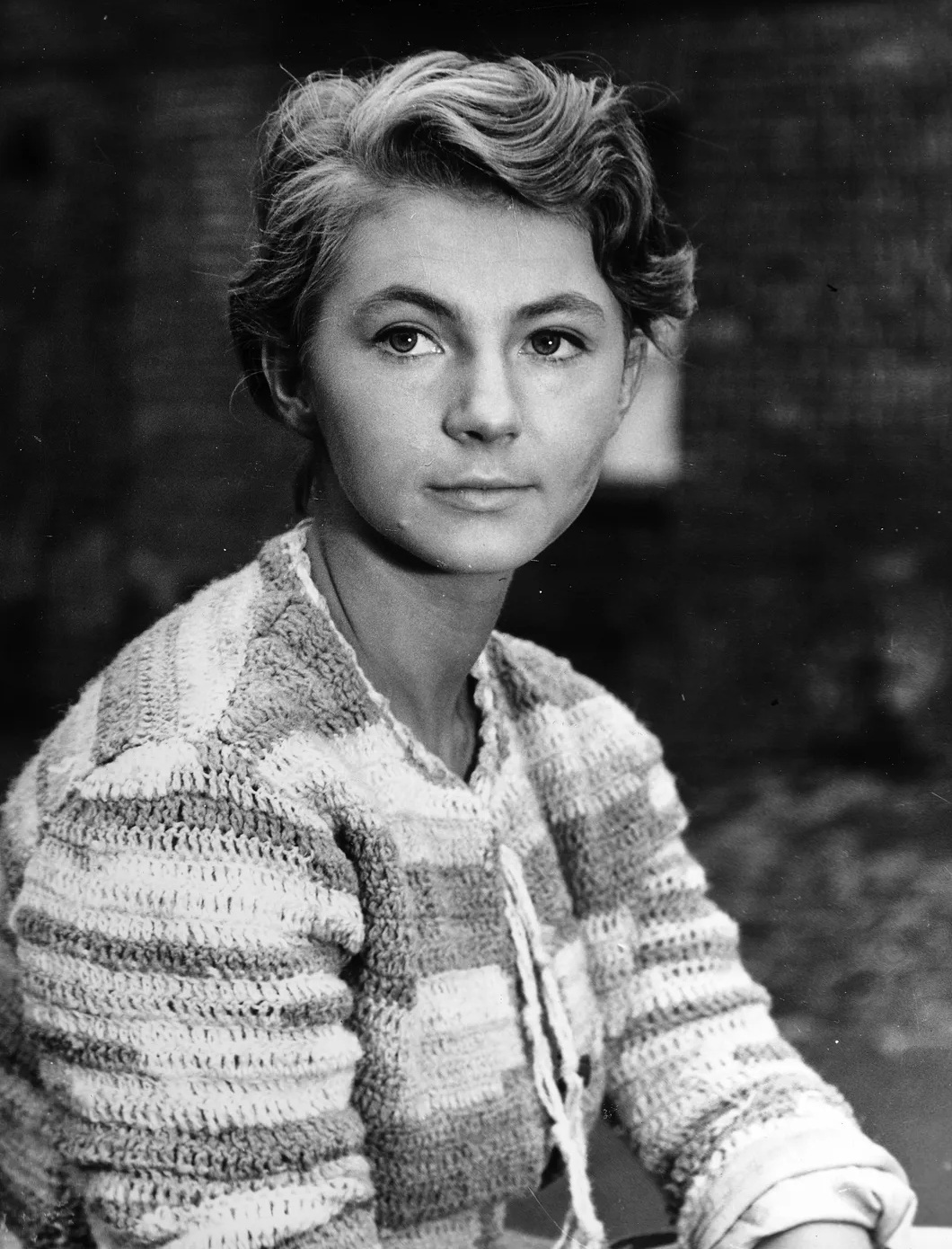 Ilona Kuśmierska-Kocyłak w filmie „Sami swoi”. Rok 1967