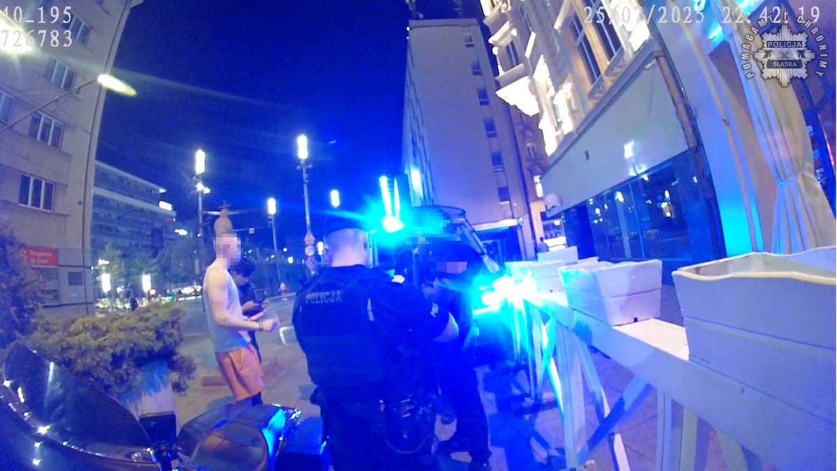 Interwencja policji sw Jana Katowice 1