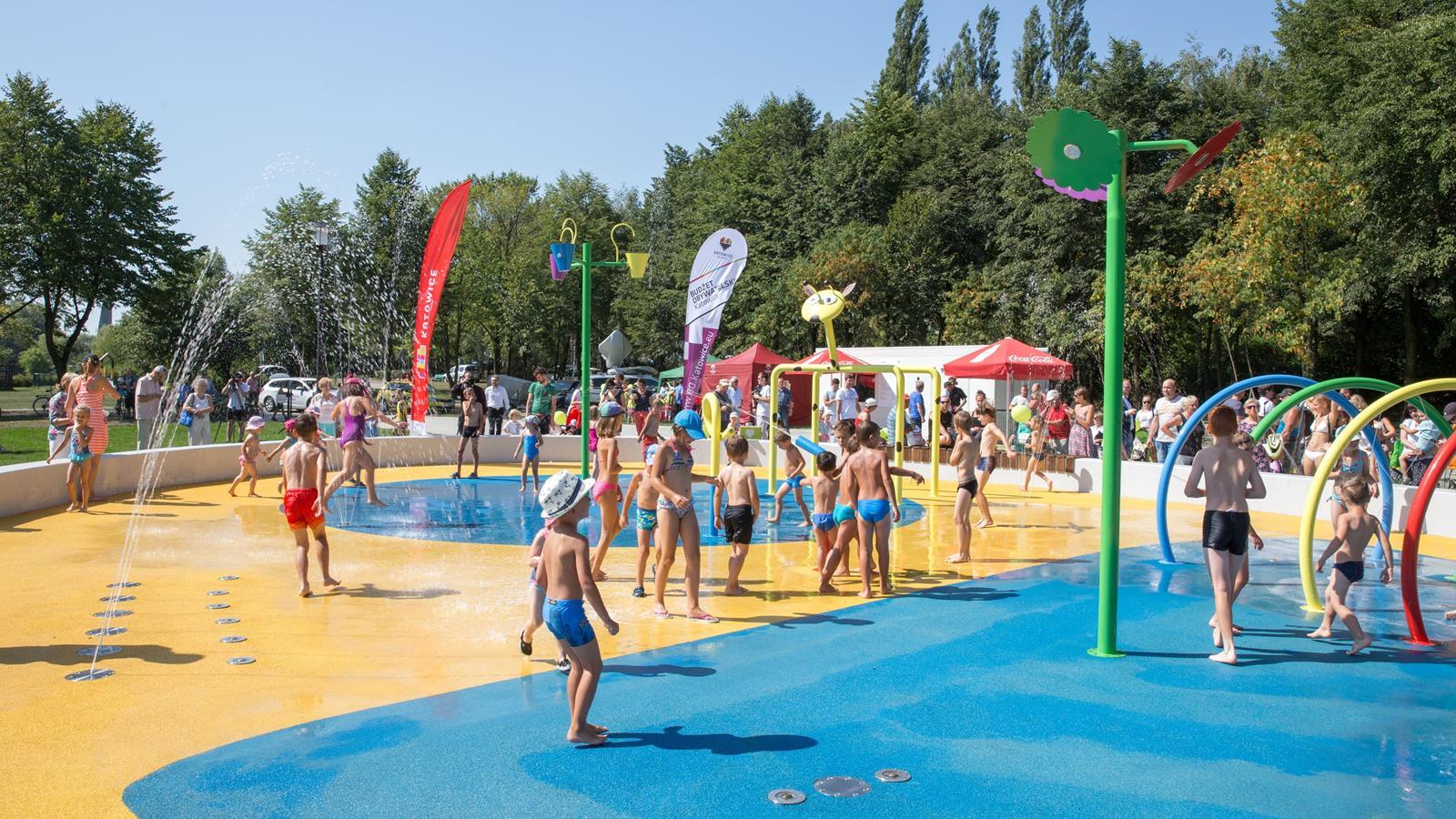 Wodny plac zabaw w Dolinie Trzech Stawów
