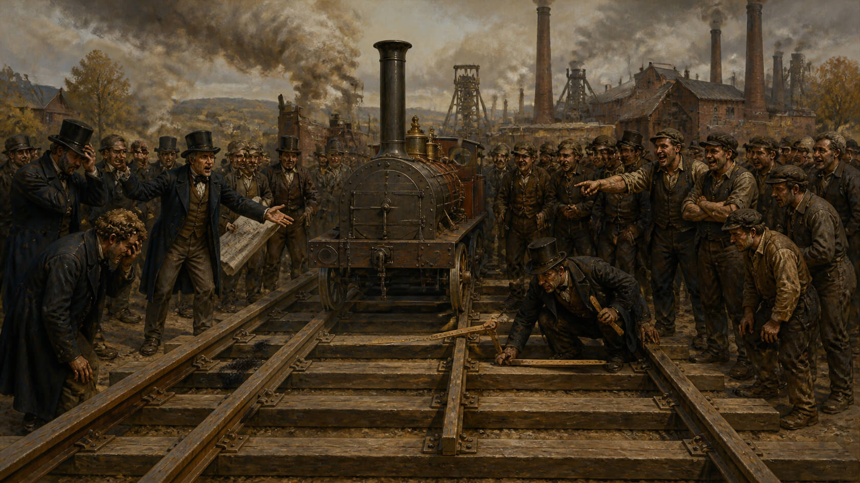 Johann Friedrich Krigar. Kiedy 38 centymetrów niszczy marzenia o parowozie. Pisze: Piotr Fuglewicz