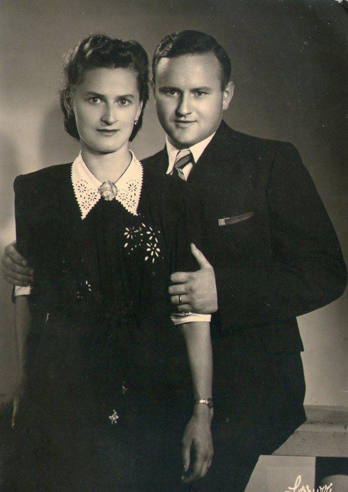 Jerzy Malcher i Jadwiga Malcher, z domu Kauczor