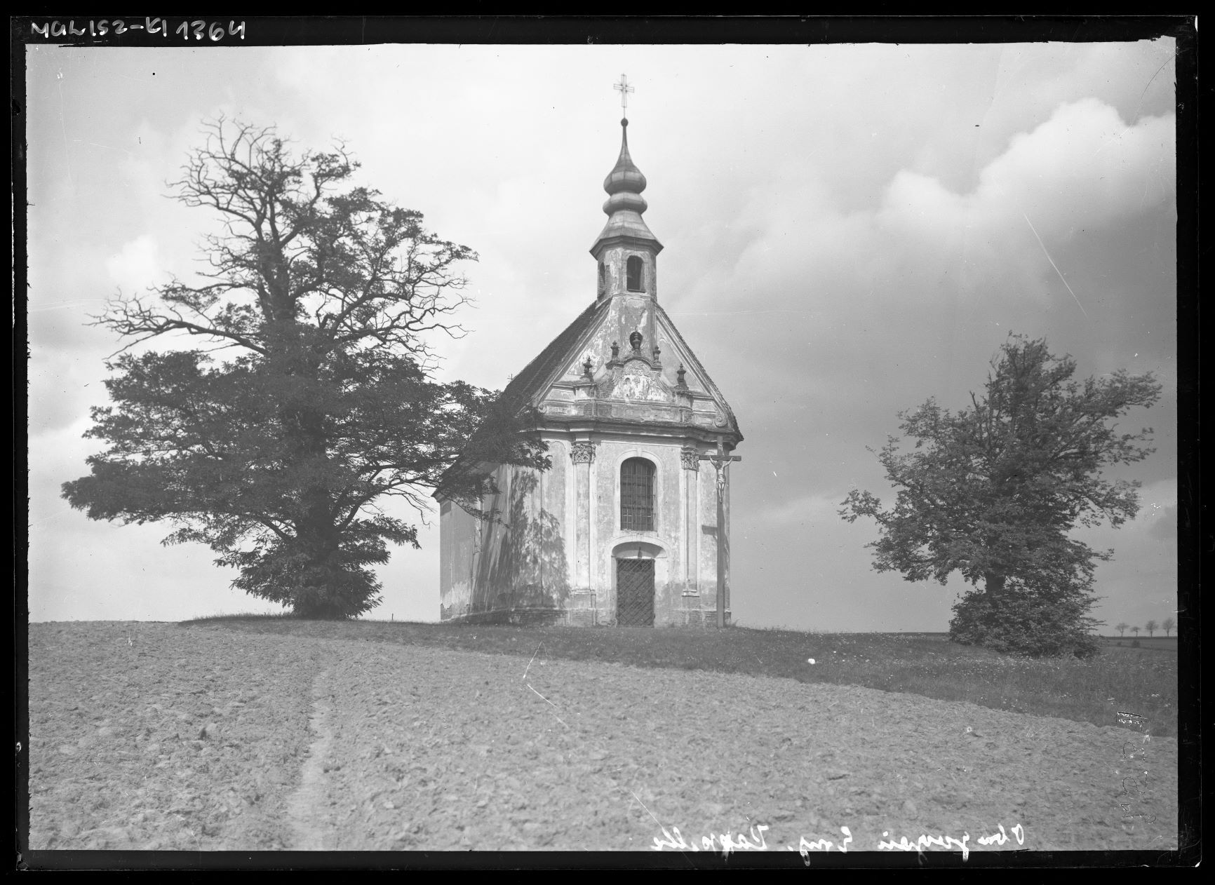 Kaplica Najświętszej Marii Panny w Głogówku na Glinianej Górce, przed 1940 r.