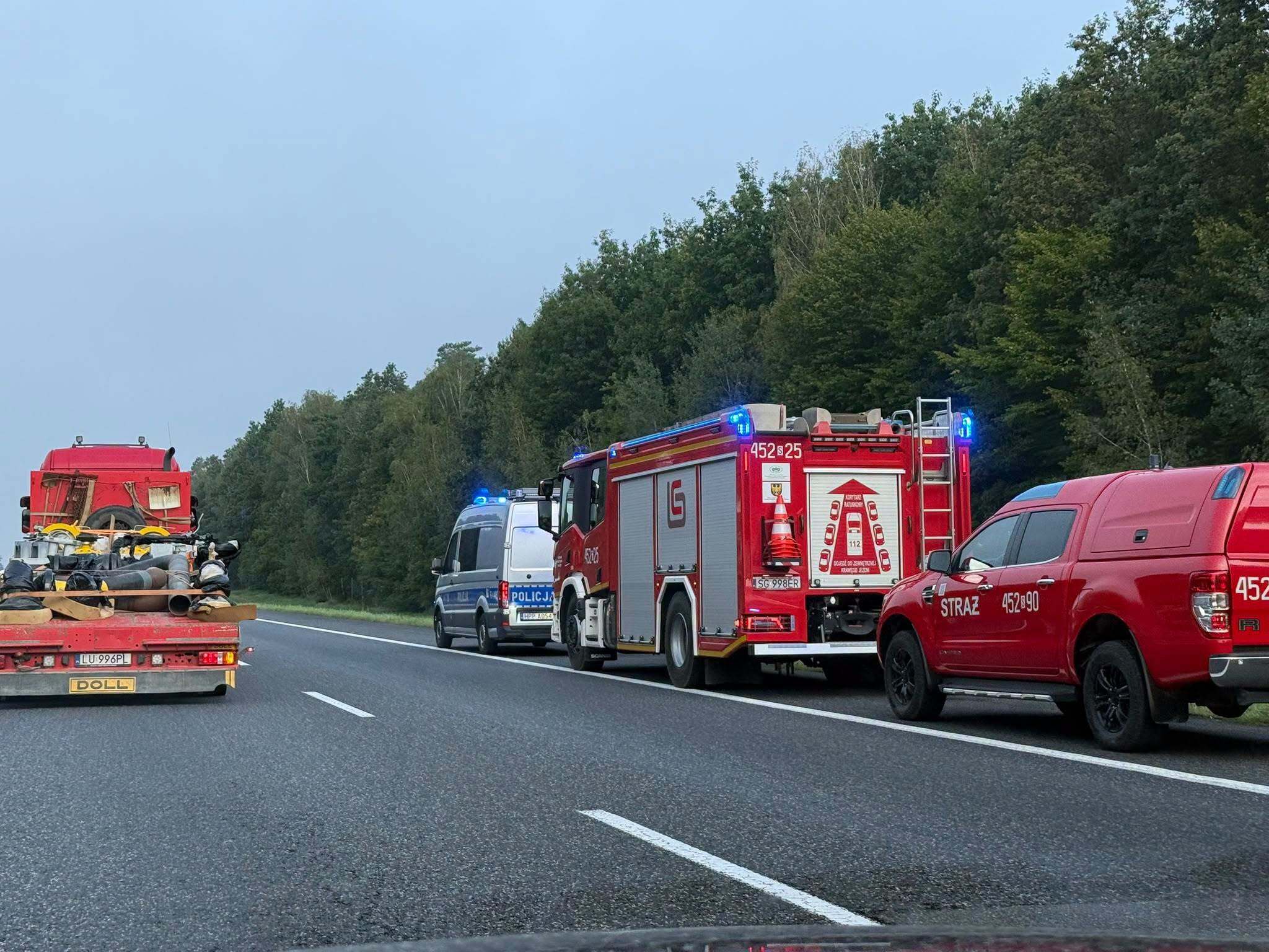 Po wypadku na A4