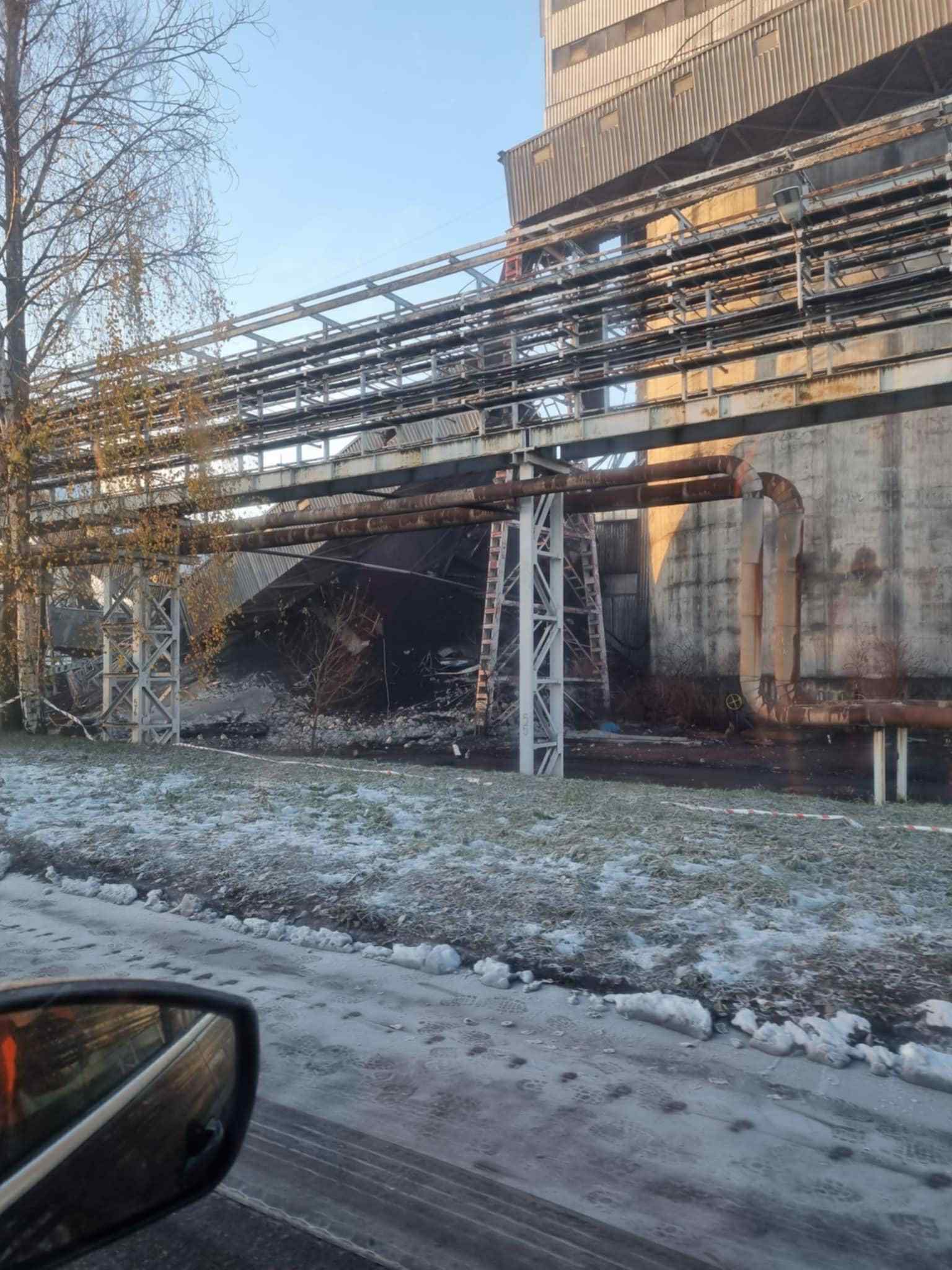 KWK Budryk zawalenie zbiornika na węgiel