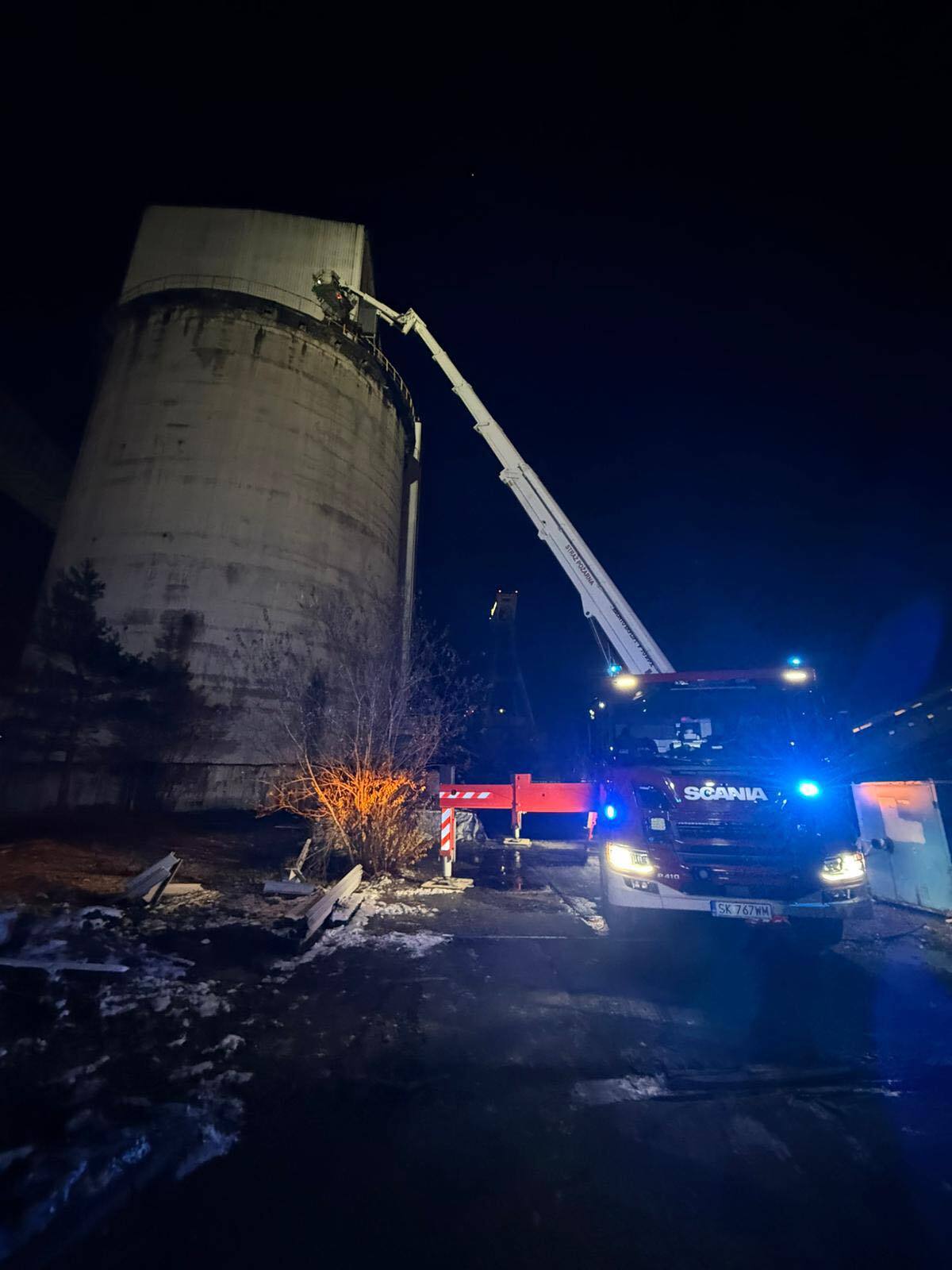 KWK Budryk zawalenie zbiornika na węgiel