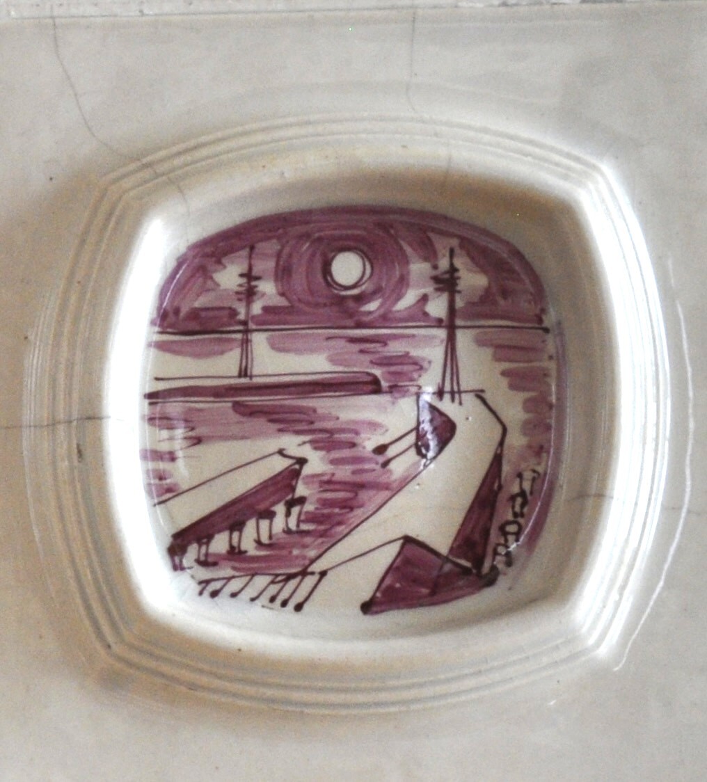 Kafelek z molo w sali Pałacu Kultury Zagłębia w Dąbrowie Górniczej