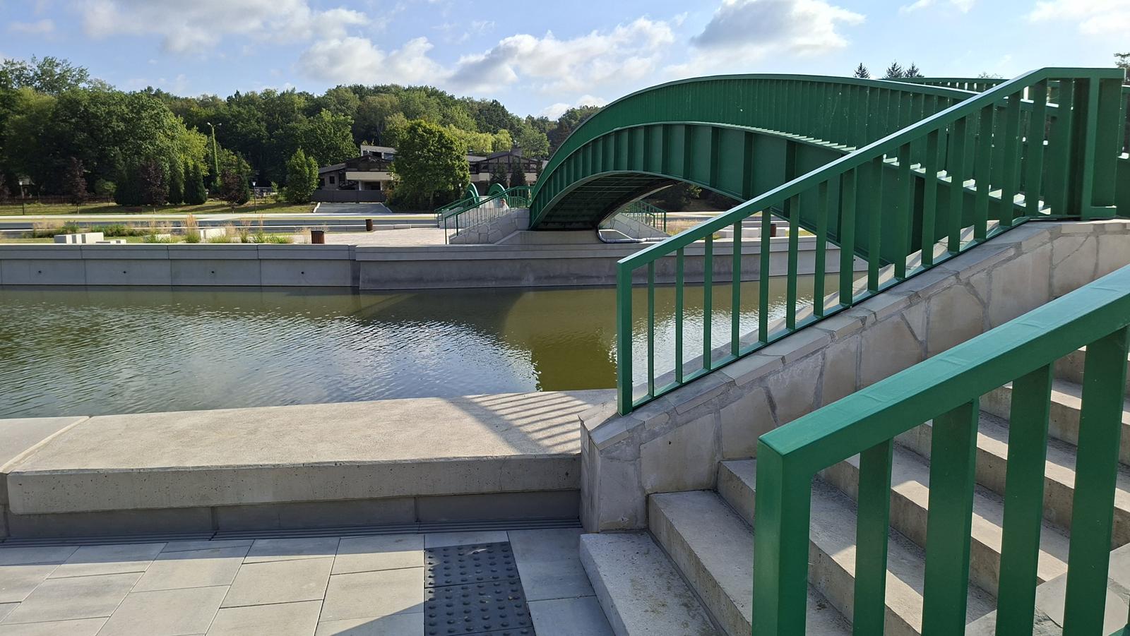 Kanał Regatowy w Parku Śląskim po modernizacji
