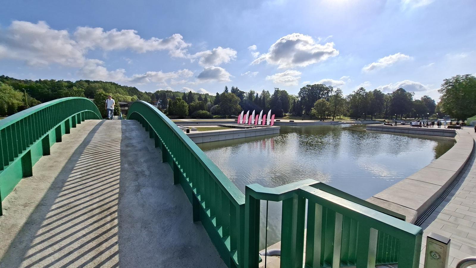 Kanał Regatowy w Parku Śląskim po modernizacji