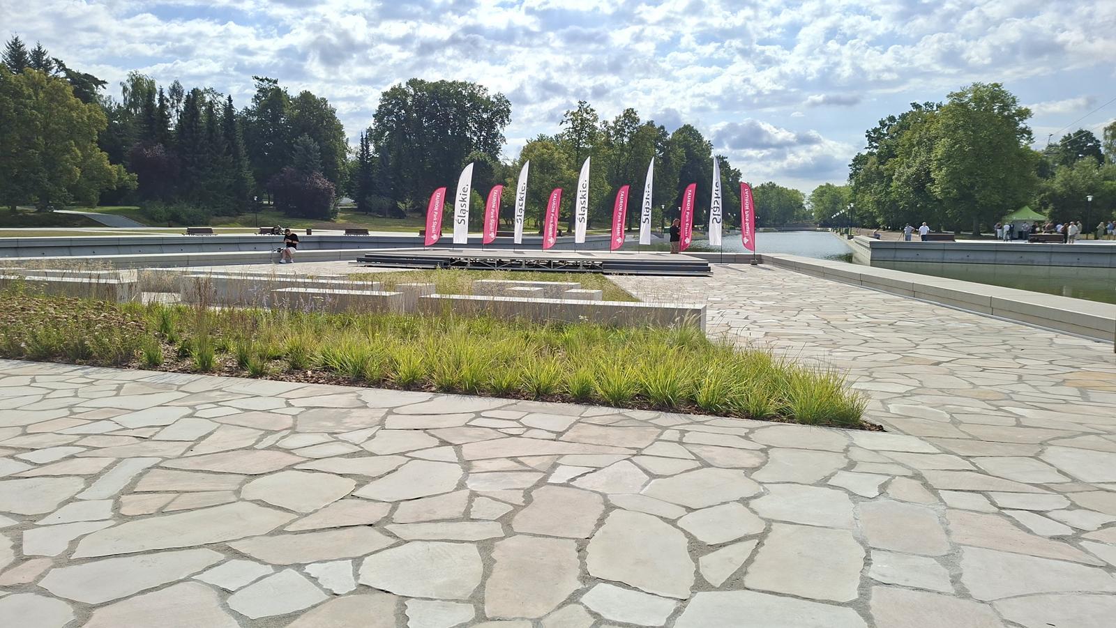 Kanał Regatowy w Parku Śląskim po modernizacji
