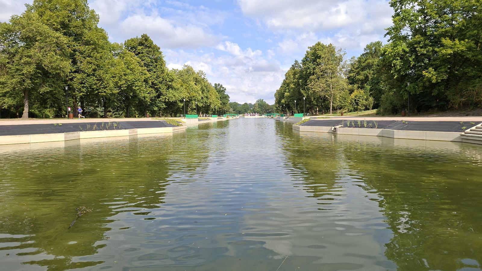 Kanał Regatowy w Parku Śląskim po modernizacji