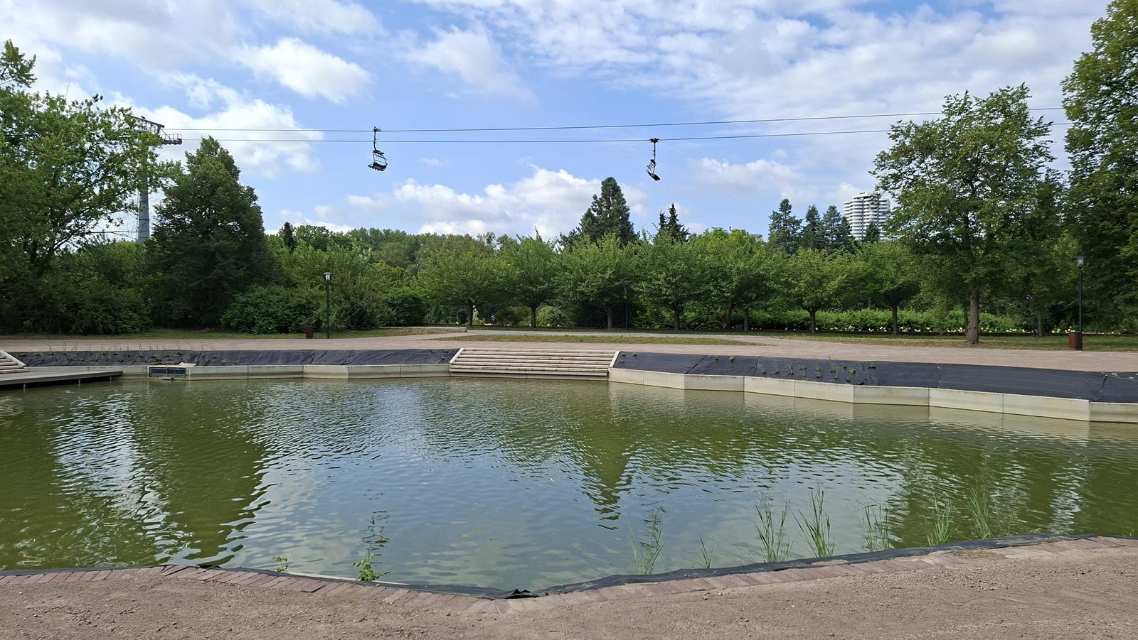 Kanał Regatowy w Parku Śląskim po modernizacji