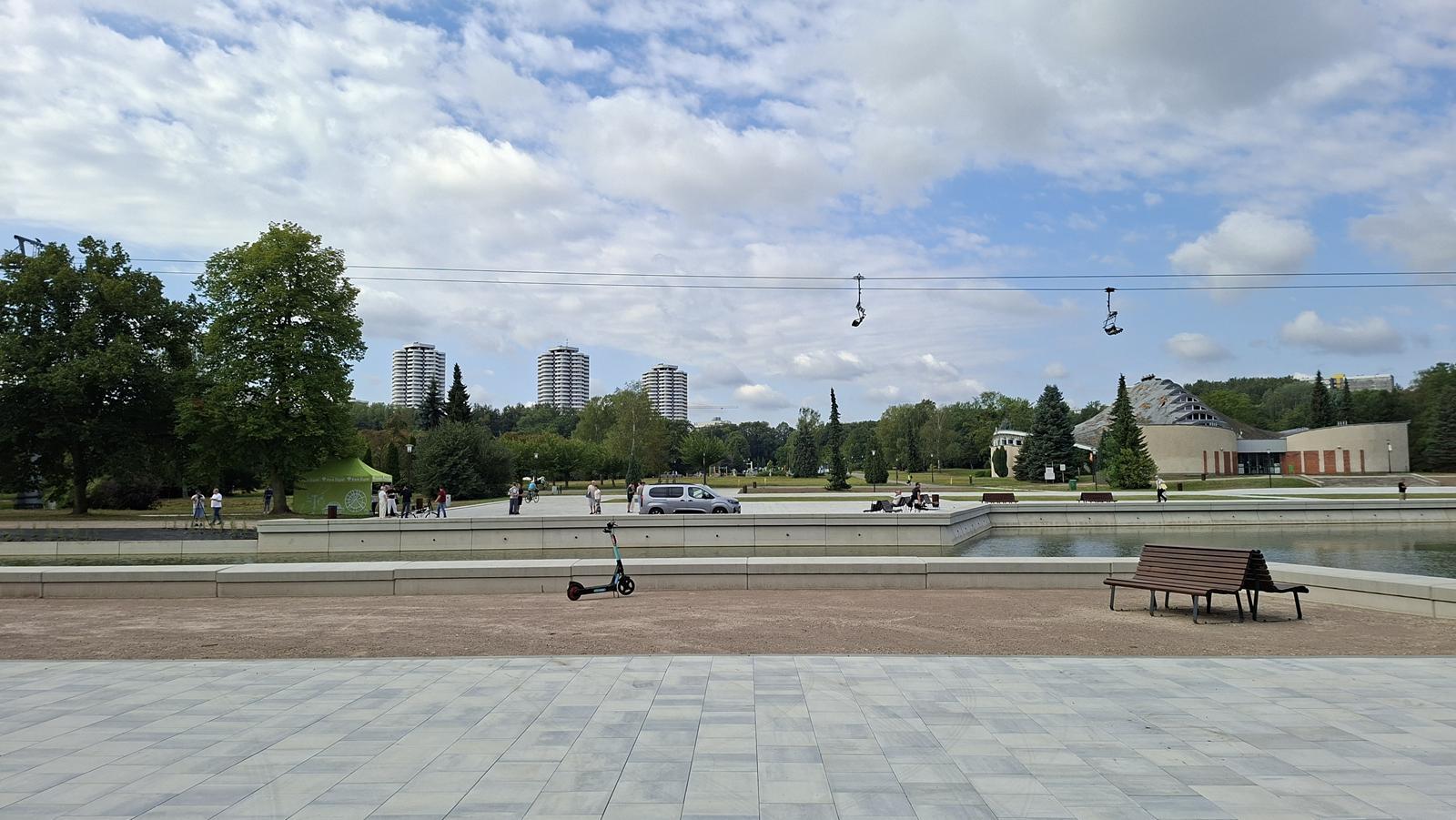 Kanał Regatowy w Parku Śląskim po modernizacji