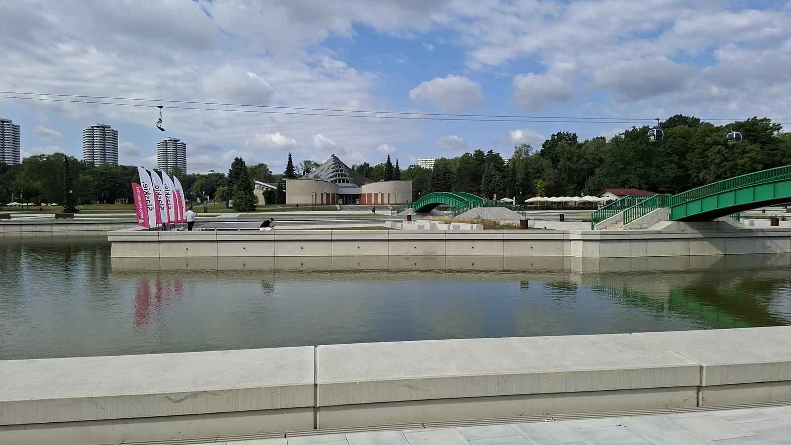 Kanał Regatowy w Parku Śląskim po modernizacji