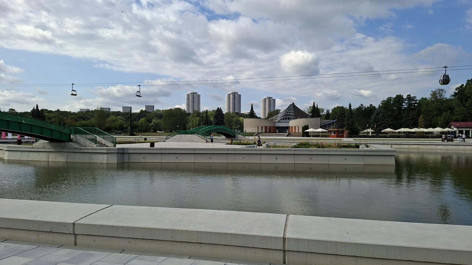 Kanał Regatowy w Parku Śląskim po modernizacji