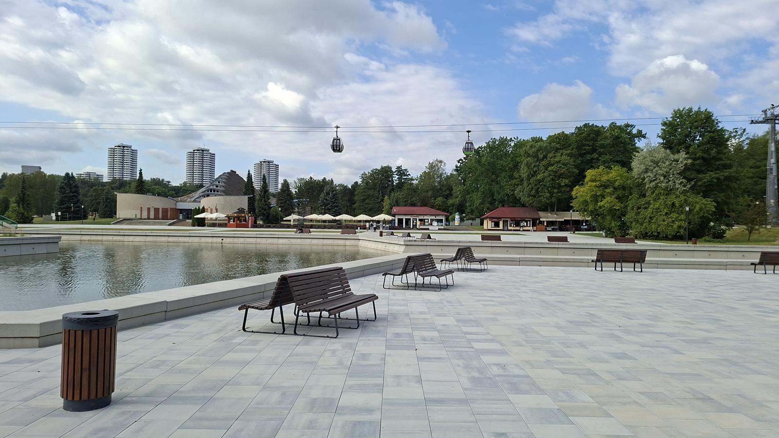 Kanał Regatowy w Parku Śląskim po modernizacji