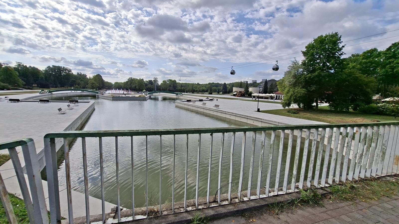 Kanał Regatowy w Parku Śląskim po modernizacji