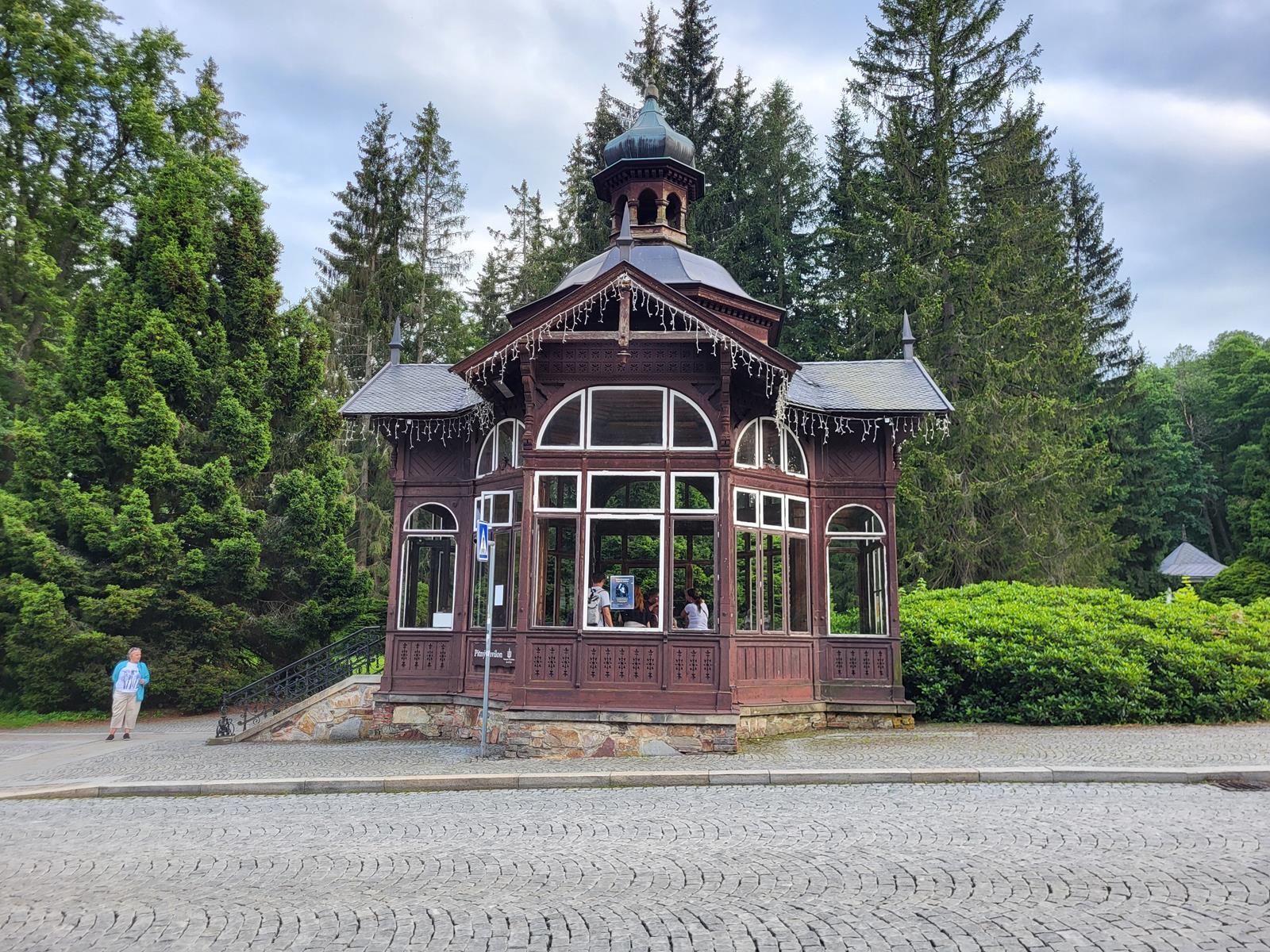 Karlova Studánka pawilon wody pitnej