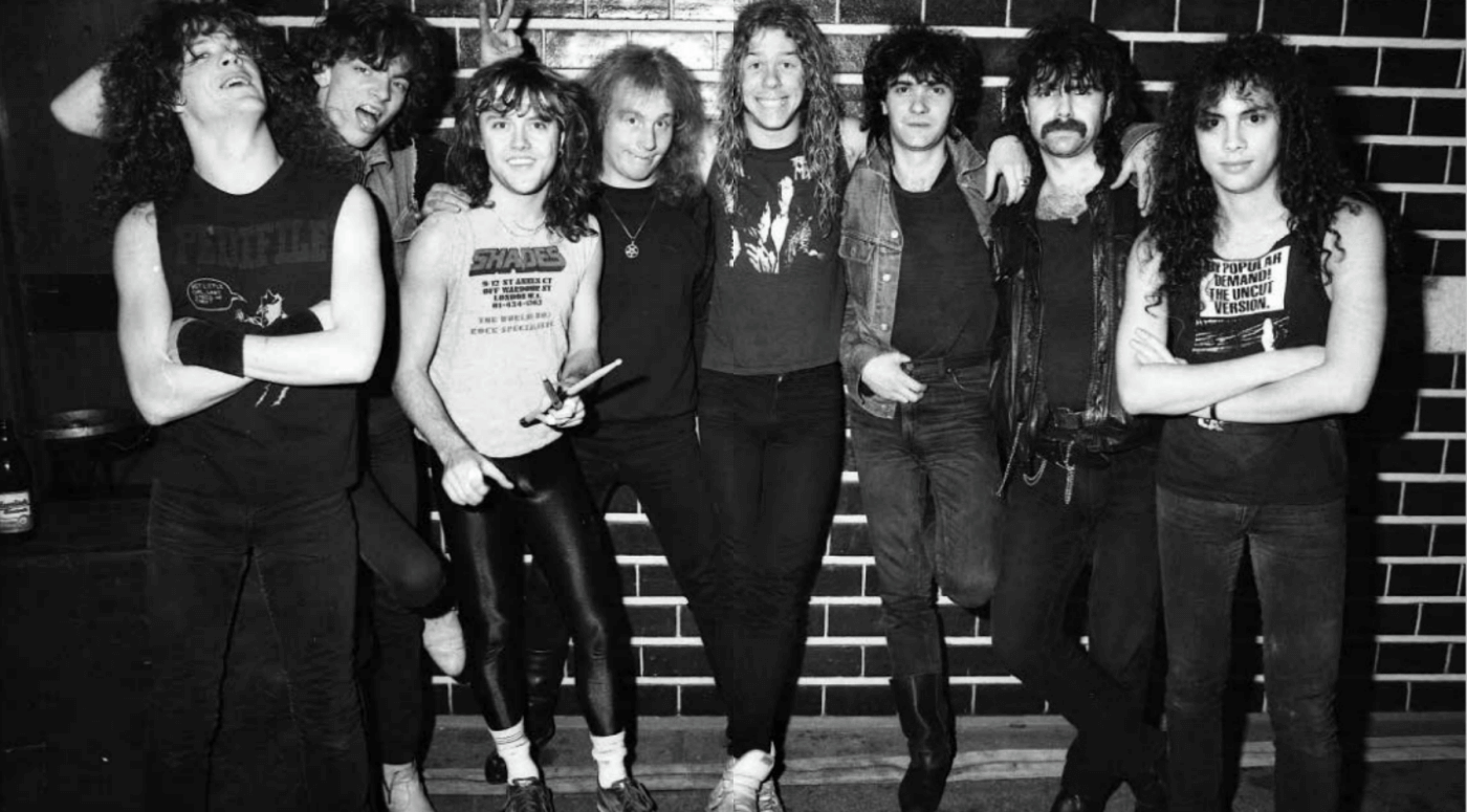 Kat i Metallica (fot. „Piekło i metal. Historia zespołu Kat”)