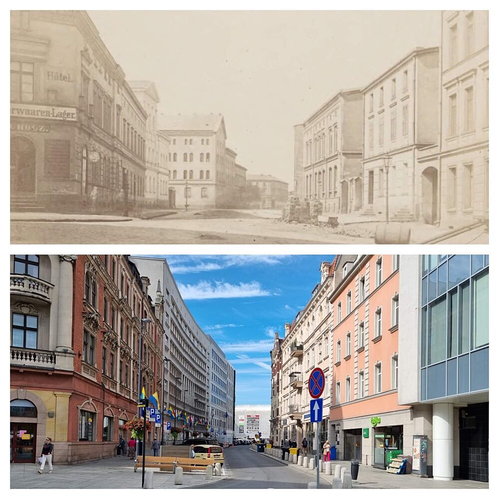 Katowice 150 lat temu i dziś