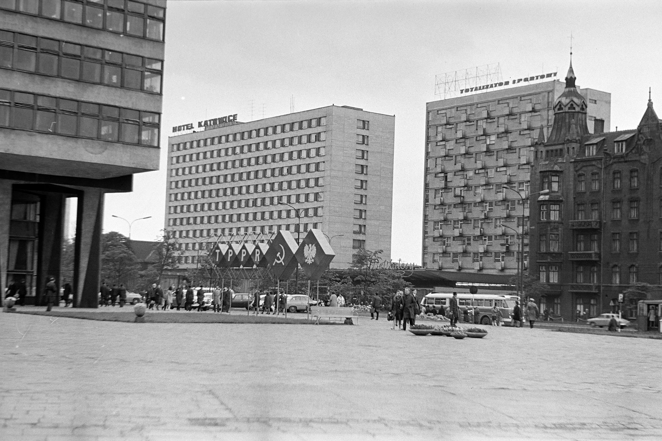 Katowice 1968, archiwalne Fortepan