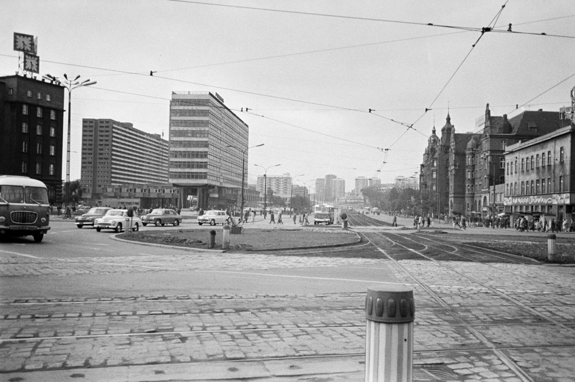 Katowice 1968, archiwalne Fortepan
