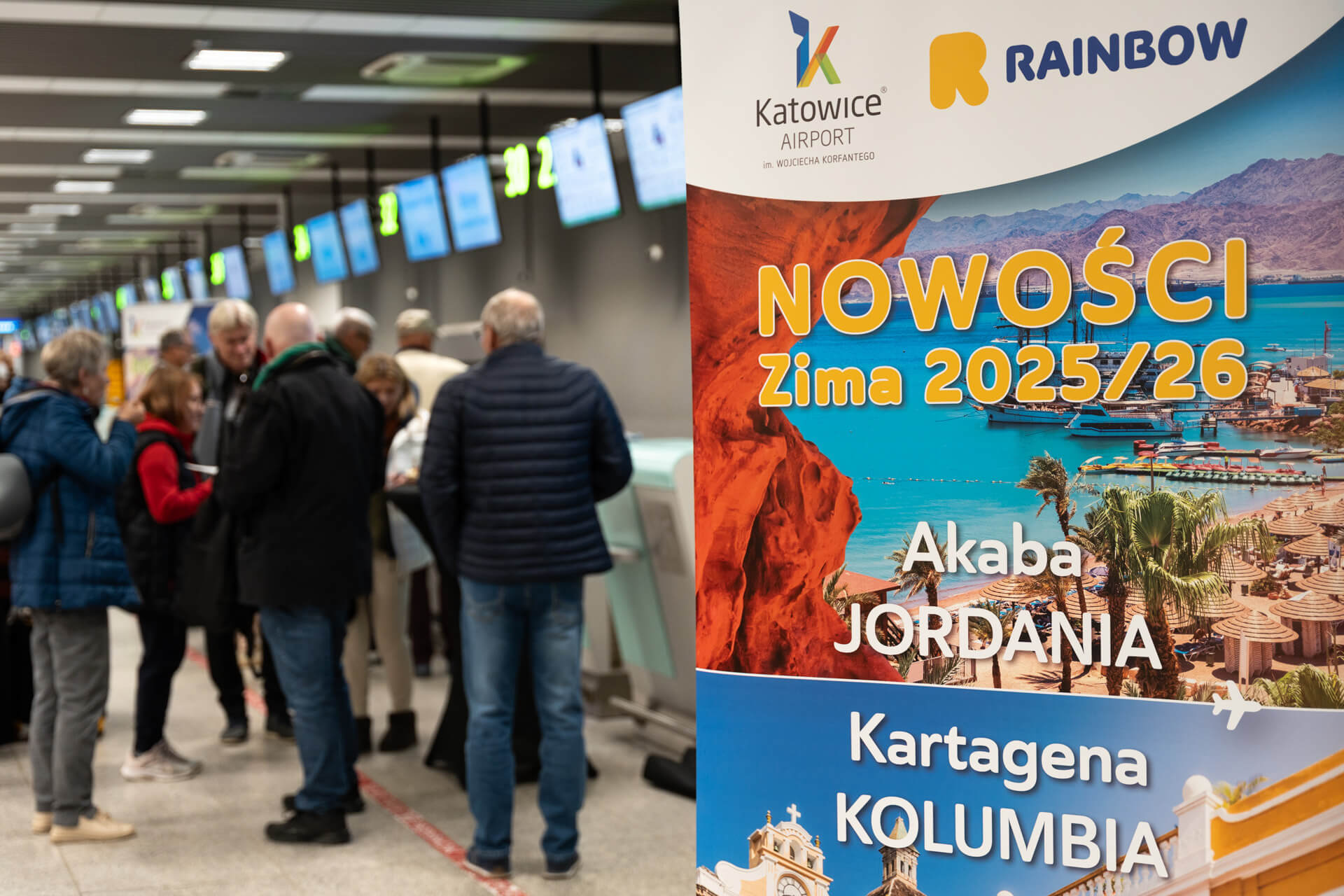 Katowice Airport 4 listopada 2025 roku zainaugurował połączenie do Akaby