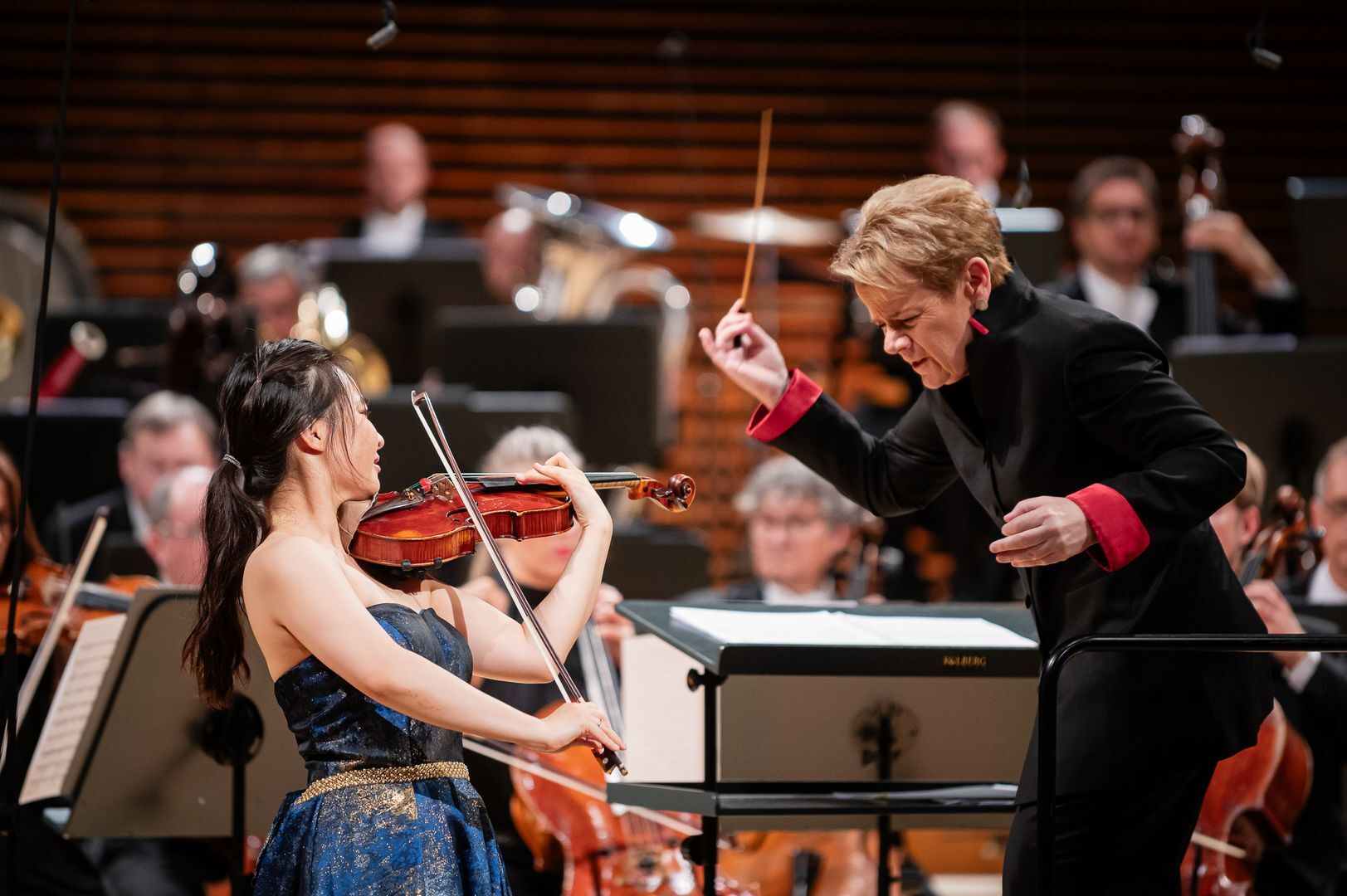 Katowice. Międzynarodowy Konkurs Muzyczny im. Karola Szymanowskiego. Gala. Seina Matsuoka (skrzypce). 23 września 2023